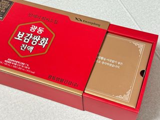 광동생활건강 [광동]진하고 깊은 풍미, 광동 보감쌍화진액 100mL * 18포 — 5점을 준 리뷰어가 2024년 8월 올린 사용 사진