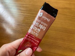 자연에온 몽모랑시 타트체리 3종 세트 구성 - 저분자콜라겐젤리, NFC 착즙주스 — 5점을 준 리뷰어가 2021년 7월 올린 사용 사진