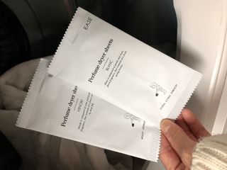 [이즈라이프코스메틱] 퍼퓸 드라이어 시트 히노끼향  or 블랑향 2중 택1 30매 — 5점을 준 리뷰어가 2021년 5월 올린 사용 사진