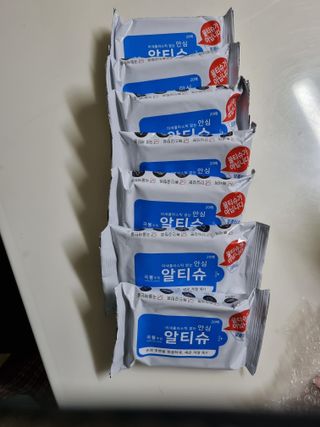 [엠메이데이] 안심 알티슈 20매 x 7 — 5점을 준 리뷰어가 2022년 3월 올린 사용 사진