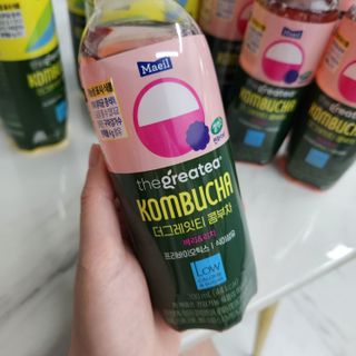 더그레잇티 콤부차 [매일유업] 더그레잇티 44kcal 콤부차 300ml *12개입 (오리지널 6개+베리리치 6개) — 5점을 준 리뷰어가 2023년 7월 올린 사용 사진