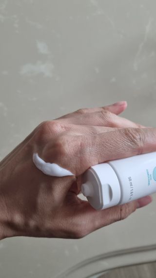 피지오겔 레드수딩 시카밸런스 크림 50ml — 5점을 준 리뷰어가 2022년 4월 올린 사용 사진
