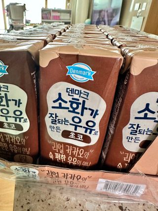 [구매평]덴마크 소화가 잘되는 우유로 만든 초코, 190ml, 24개 — 5점을 준 리뷰어가 2025년 2월 올린 사용 사진