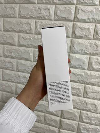 [바이로담] 저자극 약산성버블 폼 폼클렌징 150ml — 5점을 준 리뷰어가 2021년 4월 올린 사용 사진