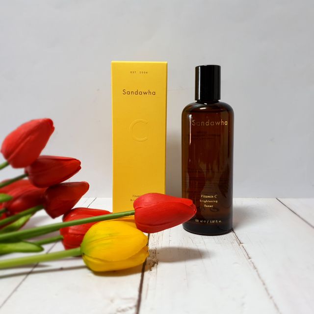 산다화 비타민c 화이트닝 토너 150ml 리뷰 사진