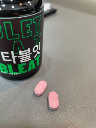 [타블잇] 과채 효소 (60정) — 4.5점을 준 리뷰어가 2022년 7월 올린 사용 사진
