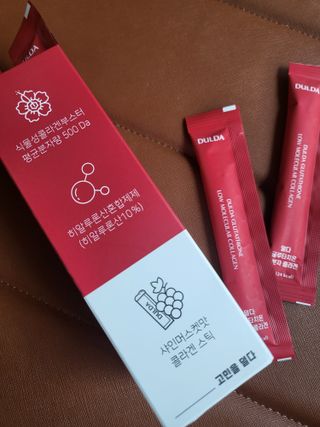 [덜다] 글루타치온 저분자 콜라겐 (20g x 15포) — 5점을 준 리뷰어가 2023년 8월 올린 사용 사진