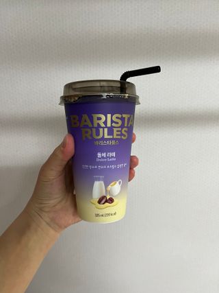 바리스타룰스 돌체 라떼 — 5점을 준 리뷰어가 2023년 4월 올린 사용 사진