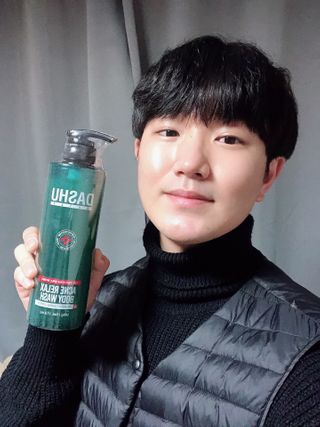 다슈코리아 다슈 데일리 아크네 릴렉스 바디워시 500ml — 4.5점을 준 리뷰어가 2021년 3월 올린 사용 사진