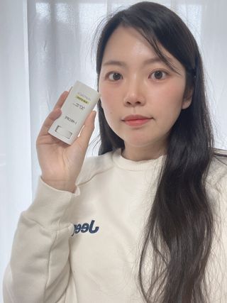 아이레시피 라이트터치 선스틱 15g (SPF50+, PA++++) — 5점을 준 리뷰어가 2023년 2월 올린 사용 사진