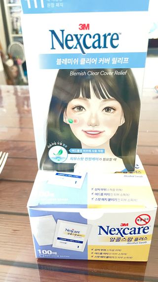 3M 넥스케어 블레미쉬 여드름패치 릴리프 111매(짜기 전 케어) +알코올스왑 증정 — 5점을 준 리뷰어가 2024년 5월 올린 사용 사진