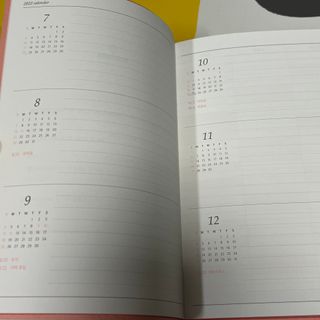 리훈 2022년 이야기다이어리 그란데 하반기(7-12월, 6개월) — 5점을 준 리뷰어가 2022년 6월 올린 사용 사진