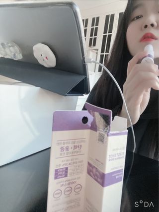 리더스코스메틱 리더스 퍼스트 샷 에센스 스틱 2종 — 4점을 준 리뷰어가 2022년 3월 올린 사용 사진