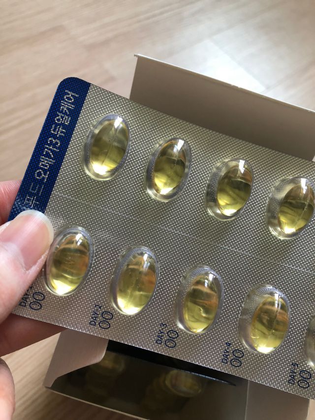 브이푸드 오메가3 듀얼케어 리뷰 사진