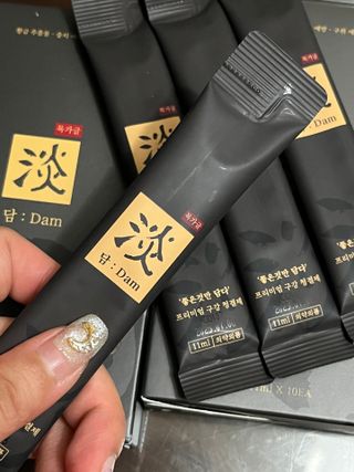 담소은 자극없는 무알콜 휴대용 한방가글 스틱 가글담 — 5점을 준 리뷰어가 2022년 10월 올린 사용 사진