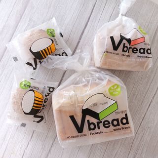 롯데제과 Vbread 포카치아식빵1개 + 미니식빵 1개 + 머핀 2개 세트 — 5점을 준 리뷰어가 2021년 9월 올린 사용 사진