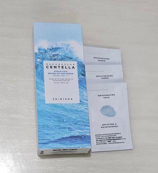[스킨1004] 마다가스카르 센텔라 히알루-시카 워터핏 선세럼 50ml — 5점을 준 리뷰어가 2024년 5월 올린 사용 사진