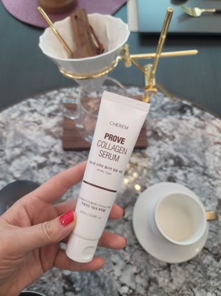 체르엠  프루브 콜라겐 앰플세럼 60ml 1병 — 5점을 준 리뷰어가 2021년 12월 올린 사용 사진