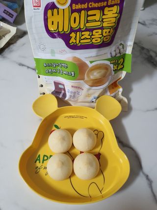 한성기업 베이크볼 치즈몽땅 300g x 2봉 — 5점을 준 리뷰어가 2021년 9월 올린 사용 사진