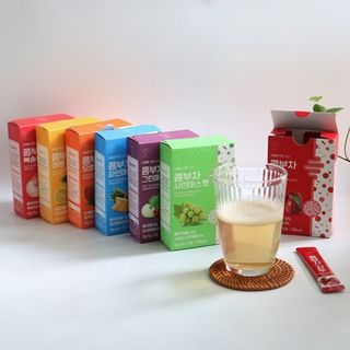참앤들황토농원 7가지 맛! 탄산 톡톡! 스파클링! 데이앤 콤부차 7종 10포 1박스씩 ★총 7박스★ — 5점을 준 리뷰어가 2023년 1월 올린 사용 사진