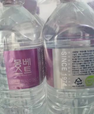 몽베스트 MONTBEST 1L 12입 — 5점을 준 리뷰어가 2022년 2월 올린 사용 사진