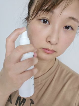 A.C PROMISE LINE 임상시험회사에서 제대로 만든, 민감성피부를 위한 트러블 기초라인 — 4점을 준 리뷰어가 2023년 8월 올린 사용 사진