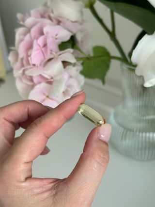 [노르네이처] 부모님,수험생 영양제 노르웨이 자연산 하프물범 오메가3-프리미엄 셀올예 — 5점을 준 리뷰어가 2023년 7월 올린 사용 사진