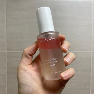 산다화 더블 이펙트 안티 링클 세럼 50ml — 3.5점을 준 리뷰어가 2023년 1월 올린 사용 사진