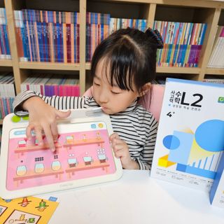 크레타탭 차세대 사고력 유아수학 학습기 페이퍼 태블릿 — 4점을 준 리뷰어가 2023년 11월 올린 사용 사진