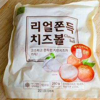 가치식탁 리얼쫀득치즈볼 — 5점을 준 리뷰어가 2021년 1월 올린 사용 사진