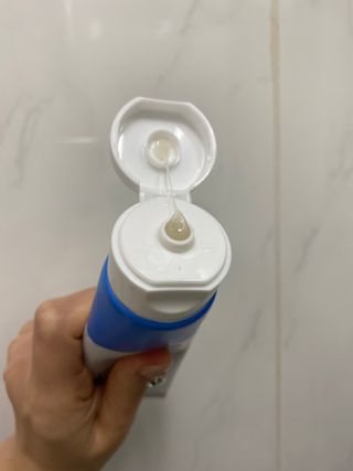 [심폐소생소] 무불소 임산부 천연 치약 — 5점을 준 리뷰어가 2021년 10월 올린 사용 사진