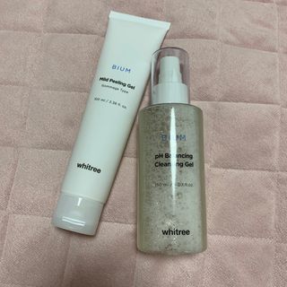 화이트리 비움 약산성 클렌징젤 ,마일드 필링젤 세트 — 5점을 준 리뷰어가 2021년 2월 올린 사용 사진