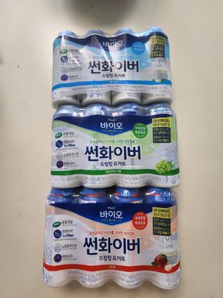 LIVE 매일바이오 썬화이버 드링킹 요거트 — 5점을 준 리뷰어가 2022년 8월 올린 사용 사진