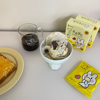 네이처오다 달칩 초코샌드 — 5점을 준 리뷰어가 2021년 1월 올린 사용 사진
