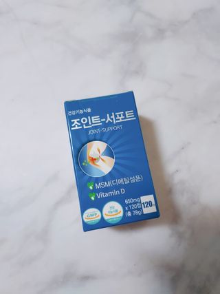 에이치알팜 조인트-서포트 보스웰리아 MSM 650mg x 120정 — 5점을 준 리뷰어가 2021년 6월 올린 사용 사진