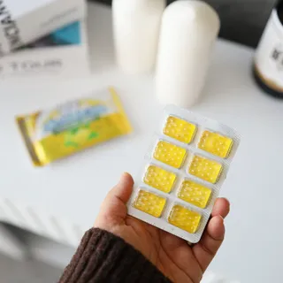 마요라 히말라야 솔트 캔디 2종-페퍼민트 맛, 라임민트 맛 — 5점을 준 리뷰어가 2023년 1월 올린 사용 사진