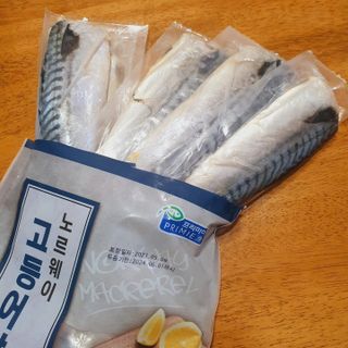 ㈜금호통상 노르웨이 고등어 900g (6~10편) — 3점을 준 리뷰어가 2023년 6월 올린 사용 사진