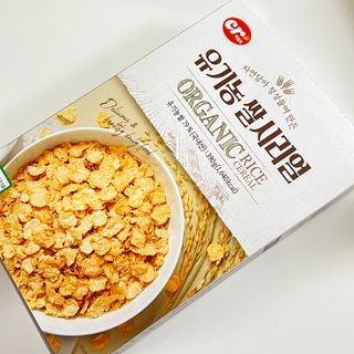 씨알푸드 유기농 쌀 시리얼 390g + 갓 구운 유기농 발아통곡물 150g — 5점을 준 리뷰어가 2021년 12월 올린 사용 사진