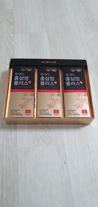 서울약사신협_투데이홍삼정플러스스틱_10g x 30포 — 5점을 준 리뷰어가 2021년 6월 올린 사용 사진