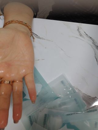 에이스노 레스큐 이미디에이트 수딩 시트마스크 — 5점을 준 리뷰어가 2021년 10월 올린 사용 사진