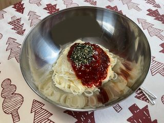 [한면원] 비빔국수 2인분 — 5점을 준 리뷰어가 2022년 8월 올린 사용 사진
