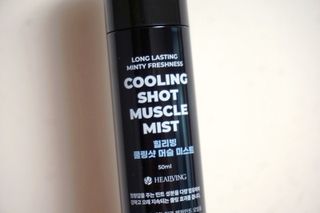 [스포츠 미스트] 쿨링샷 머슬 미스트(50ml) — 5점을 준 리뷰어가 2022년 7월 올린 사용 사진