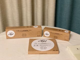 노플(NOPL) 노플 친환경 바이오 산화 생분해  항균 일회용 위생 비닐장갑 100매 + 지퍼백 소형, 대형 — 5점을 준 리뷰어가 2021년 10월 올린 사용 사진