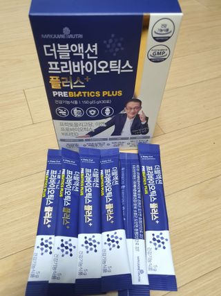메이준뉴트리 더블액션 프리바이오틱스 플러스+ — 4.5점을 준 리뷰어가 2021년 3월 올린 사용 사진