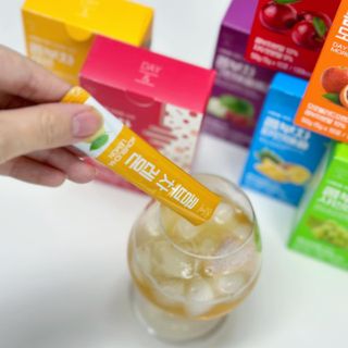 참앤들황토농원 7가지 맛! 탄산 톡톡! 스파클링! 데이앤 콤부차 7종 10포 1박스씩 ★총 7박스★ — 5점을 준 리뷰어가 2023년 1월 올린 사용 사진
