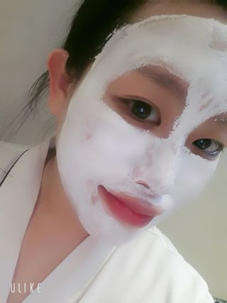 리더스코스메틱 리더스 밀크 스폰지 마스크 — 4점을 준 리뷰어가 2021년 9월 올린 사용 사진