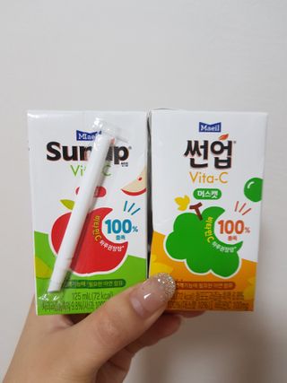 썬업비타씨 썬업 Vita-C — 5점을 준 리뷰어가 2021년 6월 올린 사용 사진