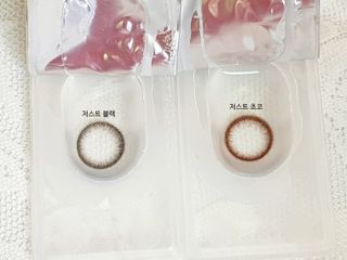앤365 [ANN365LENS] 저스트 블랙, 초코 2종 중 택일 — 5점을 준 리뷰어가 2021년 12월 올린 사용 사진