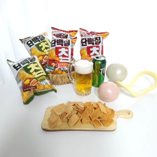 맛있게 채우는 단백질 12g, 닥터유 단백질칩 — 5점을 준 리뷰어가 2023년 12월 올린 사용 사진