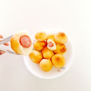 Dog&Ball 독앤볼 [Dog&Ball] 미니찹쌀볼도그 찹쌀치즈볼 — 5점을 준 리뷰어가 2021년 9월 올린 사용 사진